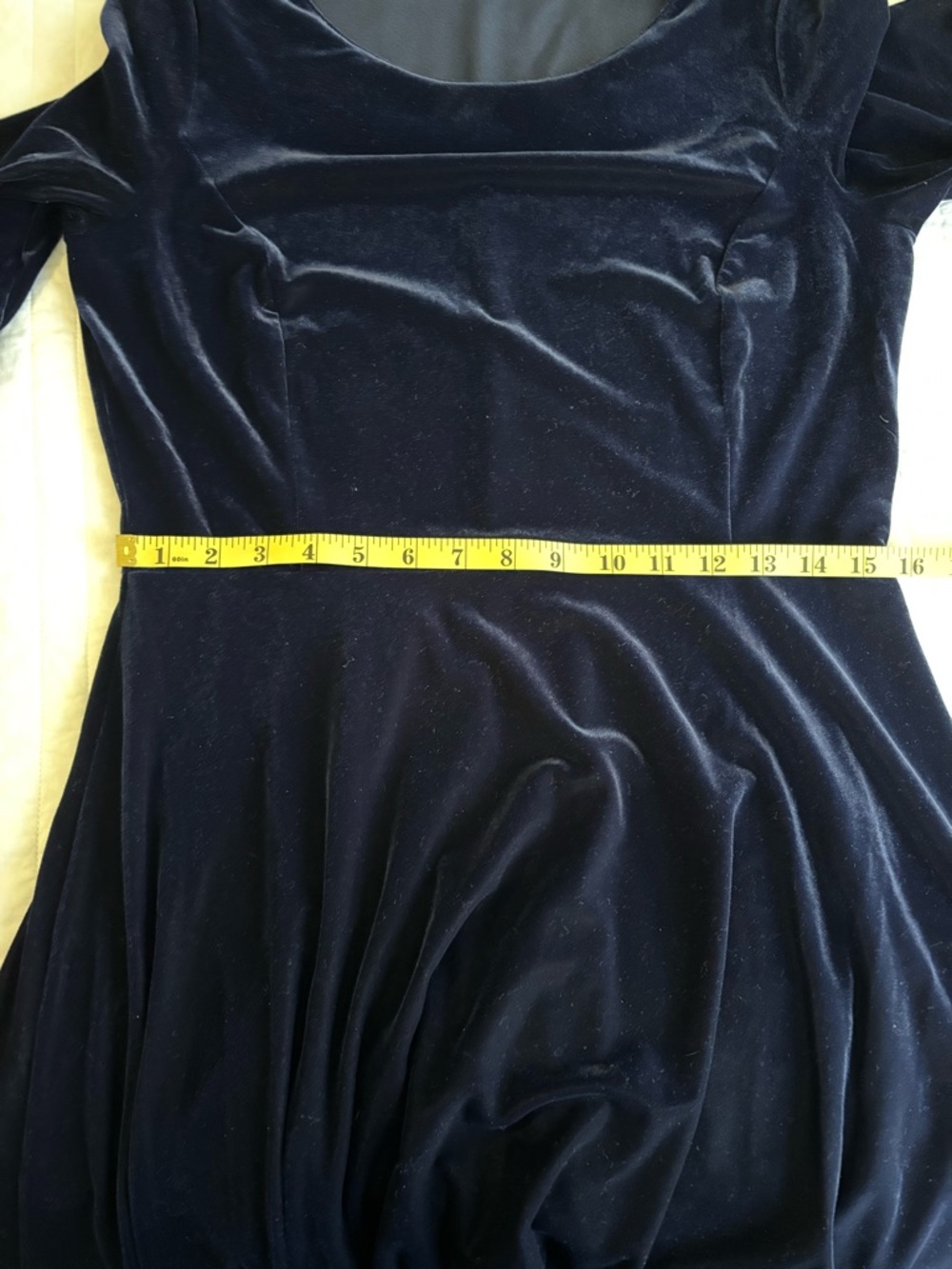 Lands End Velvet/Velour Dress - Picture 3 of 6